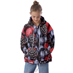 Berries-01 Kids  Oversized Hoodie by nateshop