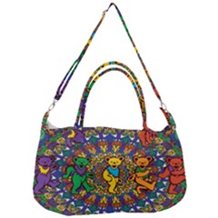 Dead Dancing Bears Grateful Dead Pattern Removable Strap Handbag by Grandong