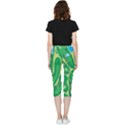 Golf Course Par Golf Course Green Inside Out Lightweight Velour Capri Leggings  View2