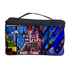 Beauty Stained Glass Castle Building Cosmetic Storage Case by Cowasu