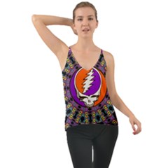 Gratefuldead Grateful Dead Pattern Chiffon Cami by Cowasu