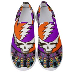 Gratefuldead Grateful Dead Pattern Men s Slip On Sneakers by Cowasu