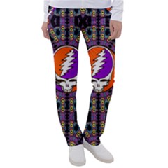 Gratefuldead Grateful Dead Pattern Women s Casual Pants by Cowasu