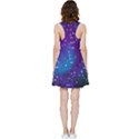 Realistic Night Sky With Constellations Inside Out Racerback Dress View4