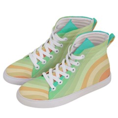 Arrangement-aesthetics-aesthetic Men s Hi-top Skate Sneakers by Bedest