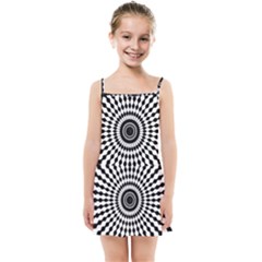 Starburst-sunburst-hypnotic Kids  Summer Sun Dress by Bedest