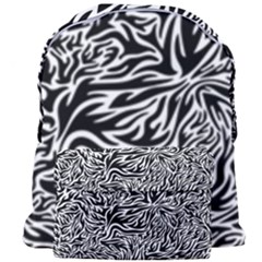 Flame Fire Pattern Digital Art Giant Full Print Backpack by Bedest