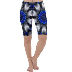 Kaleidoscope-abstract-round Cropped Leggings 