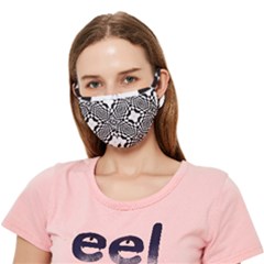 Tile-repeating-pattern-texture Crease Cloth Face Mask (adult)