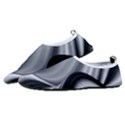 Waves-black-and-white-modern Women s Sock-Style Water Shoes View2