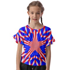 Star-explosion-burst-usa-red Kids  Cut Out Flutter Sleeves by Bedest