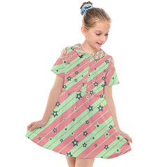 Arrangement-aesthetics-aesthetic-- Kids  Short Sleeve Shirt Dress