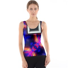 Box-abstract-frame-square Women s Basic Tank Top