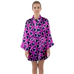 Digital-art-art-artwork-abstract-- Long Sleeve Satin Kimono