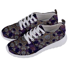 Flowers Of Diamonds In Harmony And Structures Of Love Men s Lightweight Sports Shoes by pepitasart