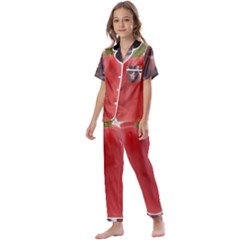 Adobe Express 20230807 1249100 1 Fb Img 1694012935321 Fb Img 1694012925239 Pngfind Com-league-of-legends-png-3243460 Kids  Satin Short Sleeve Pajamas Set