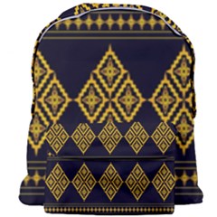 Abstract-batik Klasikjpg Giant Full Print Backpack by nateshop