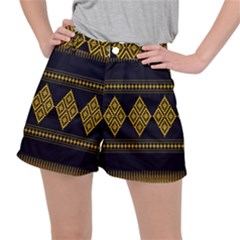 Abstract-batik Klasikjpg Women s Ripstop Shorts