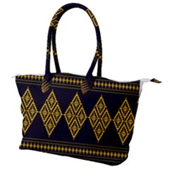 Abstract-batik Klasikjpg Canvas Shoulder Bag by nateshop