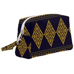 Abstract-batik Klasikjpg Wristlet Pouch Bag (large)