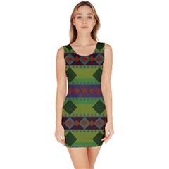 Background-batik 01 Bodycon Dress