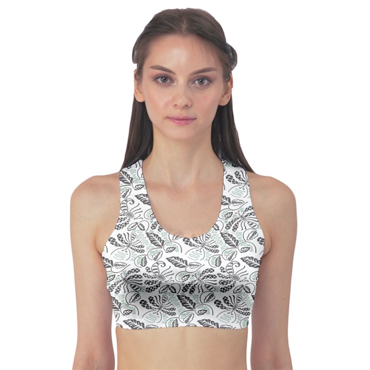 Batik Klasik In Indonesia Fitness Sports Bra