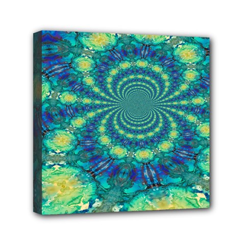 Fractal Mini Canvas 6  X 6  (stretched) by nateshop