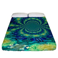 Fractal Fitted Sheet (california King Size)