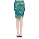 Fractal Midi Wrap Pencil Skirt View1