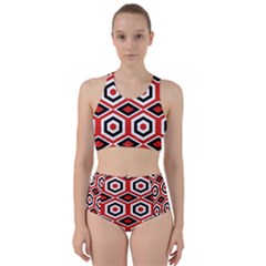 Motif-20 Racer Back Bikini Set by nateshop