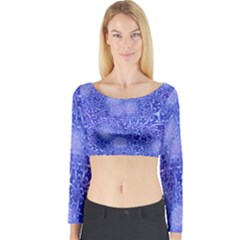 Retro-01 Long Sleeve Crop Top by nateshop