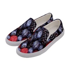 Berries-01 Women s Canvas Slip Ons by nateshop