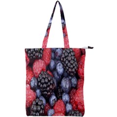 Berries-01 Double Zip Up Tote Bag by nateshop