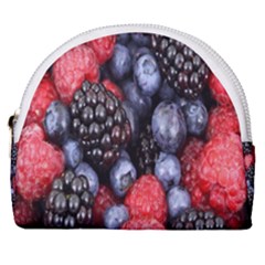 Berries-01 Horseshoe Style Canvas Pouch by nateshop