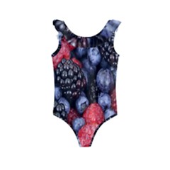 Berries-01 Kids  Frill Swimsuit by nateshop