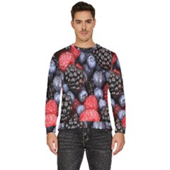 Berries-01 Men s Fleece Sweatshirt by nateshop