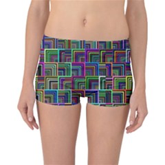 Wallpaper-background-colorful Reversible Boyleg Bikini Bottoms by Bedest