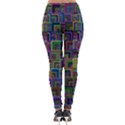 Wallpaper-background-colorful Lightweight Velour Leggings View2