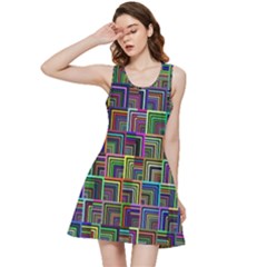 Wallpaper-background-colorful Inside Out Racerback Dress by Bedest