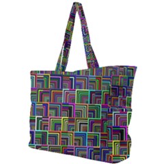 Wallpaper-background-colorful Simple Shoulder Bag by Bedest