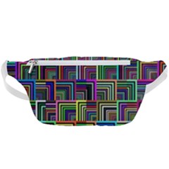 Wallpaper-background-colorful Waist Bag  by Bedest