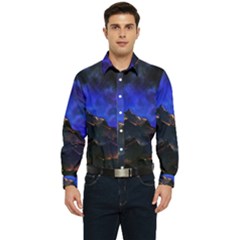 Landscape-sci-fi-alien-world Men s Long Sleeve  Shirt by Bedest