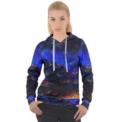 Landscape-sci-fi-alien-world Women s Overhead Hoodie by Bedest