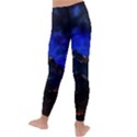 Landscape-sci-fi-alien-world Kids  Lightweight Velour Leggings View4