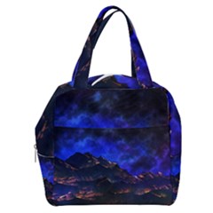 Landscape-sci-fi-alien-world Boxy Hand Bag by Bedest