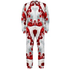 Christmas-background-tile-gifts Onepiece Jumpsuit (men)