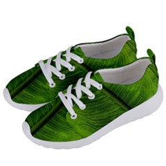 Green-leaf-plant-freshness-color Women s Lightweight Sports Shoes by Bedest