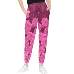 Cherry-blossoms-floral-design Women s Tapered Pants