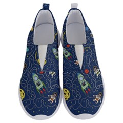 Cat-cosmos-cosmonaut-rocket No Lace Lightweight Shoes by pakminggu