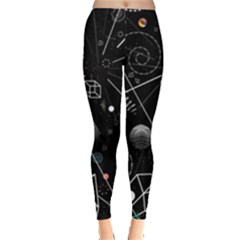 Future Space Aesthetic Math Everyday Leggings 